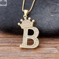 Letter Pendant with Chain - Gold - Shopthatapp.ca