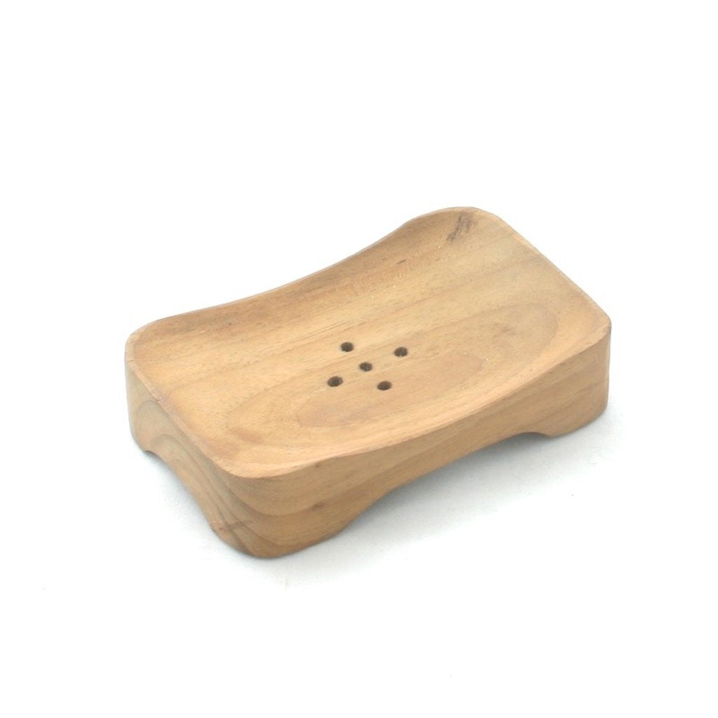 Oblong Wooden Soap Dish - Shopthatapp.ca