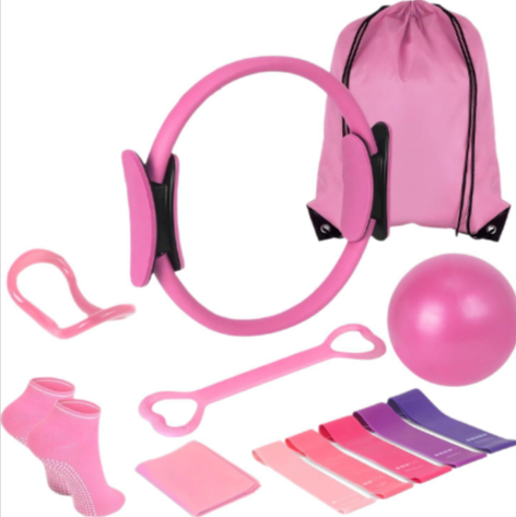 13-Piece Yoga & Pilates Set — Complete Home Workout Kit