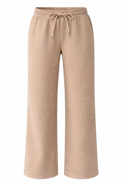 Adora Luxeflow - Everyday Wide Leg Pant In Mocha Mousse - Shopthatapp.ca