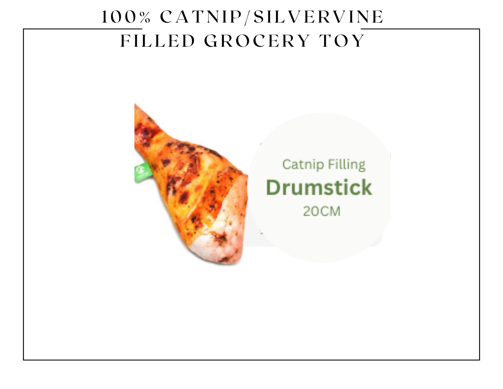 100% Silvervine Catnip Cuddle Toy - Grocery Shaped Plush for Cats - Shopthatapp.ca