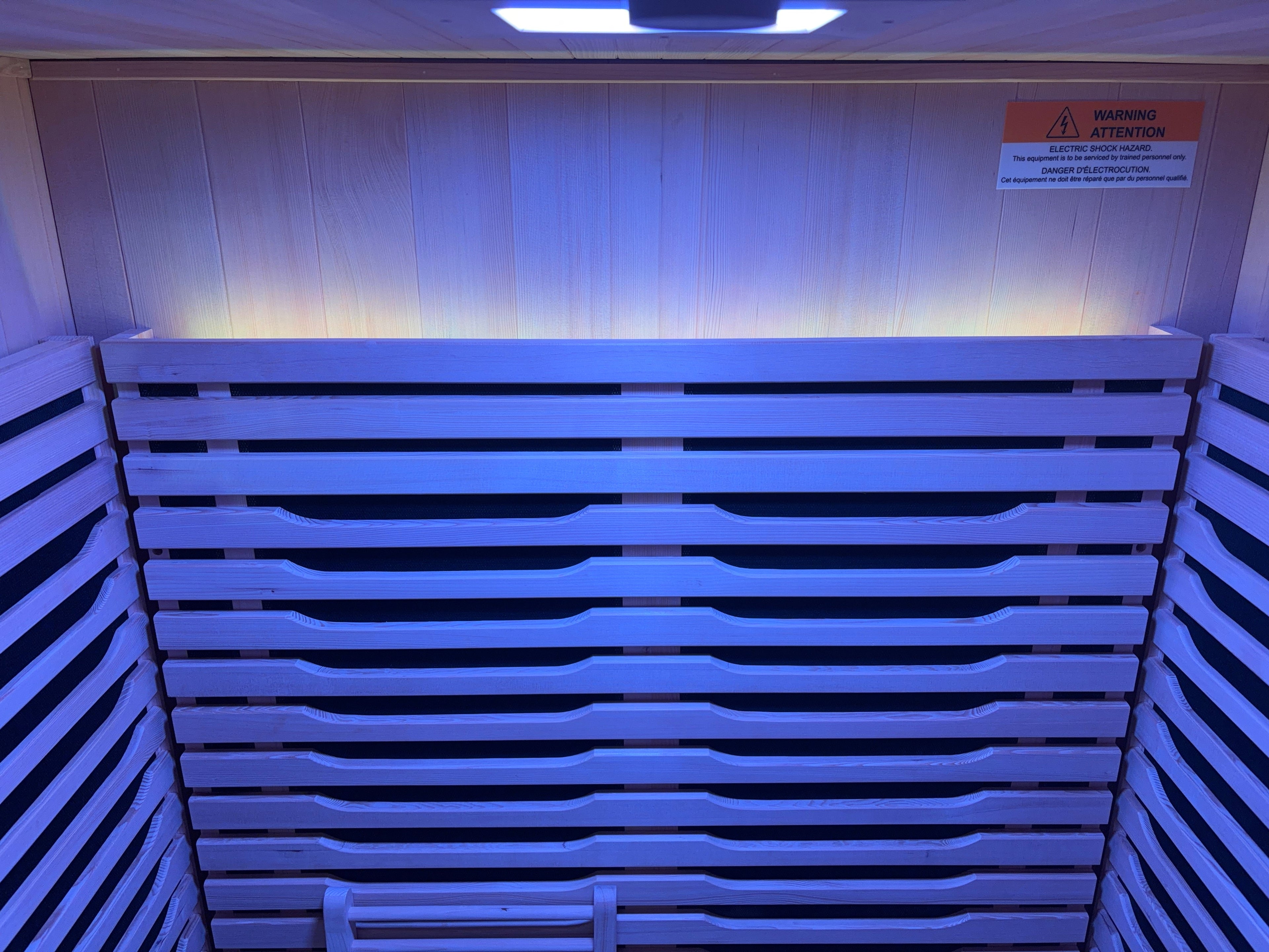 Blisspod | Milano | Full Spectrum Sauna Canadian Hemlock Ultra Low EMF, 6 Far Infrared & Red Glass Heater & Chromotherapy – 2 Person - Www.Shopthatapp.ca