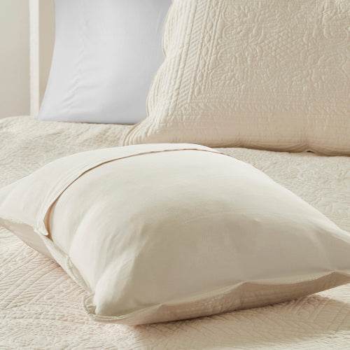 3 Piece Reversible Scalloped Edge Quilt Set Bedding Comforter set