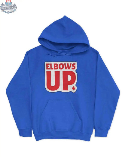 Close-up of Elbows Up unique me and you gift idea featuring playful design, suitable for special occasions and personalized gifting.