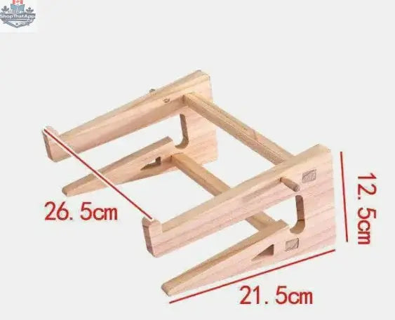 Wooden Laptop Phone Stand - Shopthatapp.ca