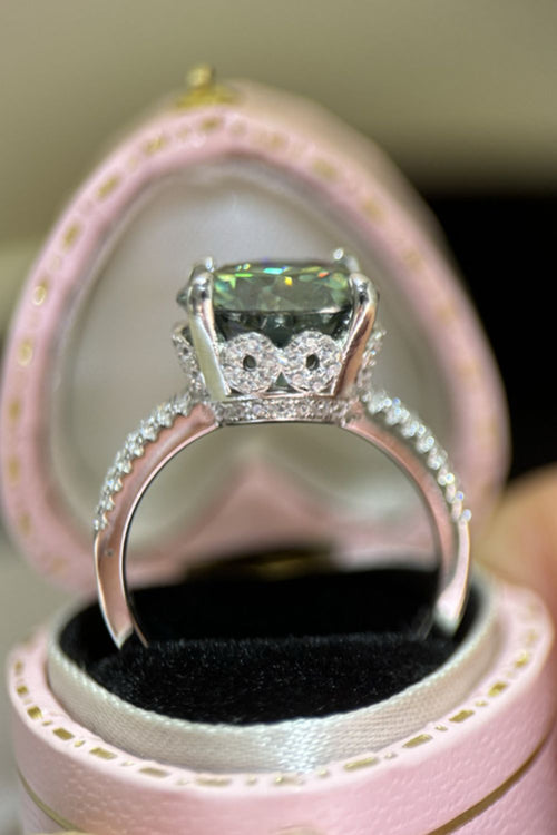 5 Carat Moissanite Ring in 925 Sterling Silver - Shopthatapp.ca