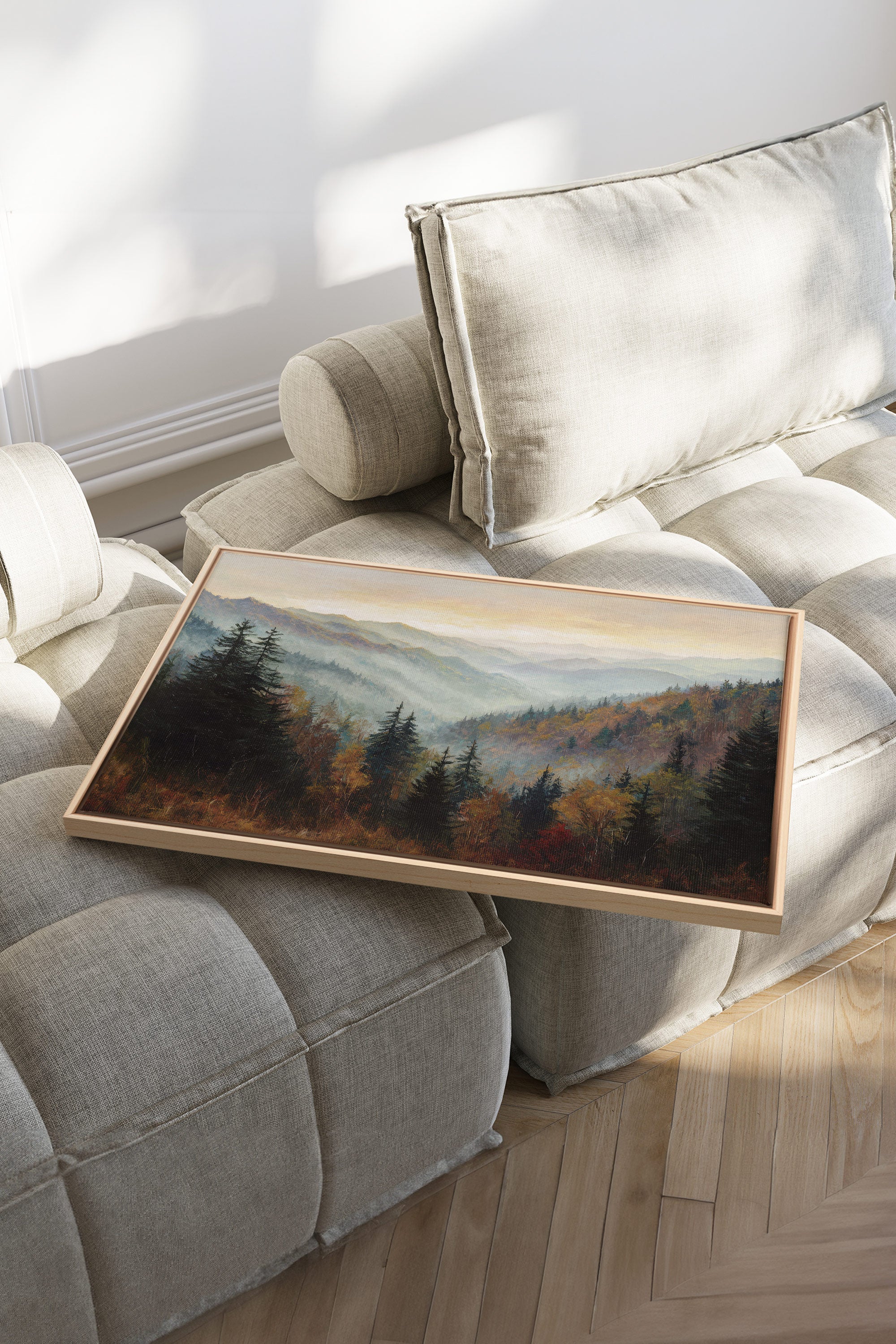 MOUNTAIN MORNING II Stretched Canvas Artwork