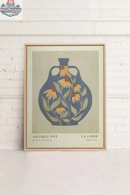 LA LOIRE - Oeuvre sur toile élégante pour une décoration intérieure raffinée - Shopthatapp.ca