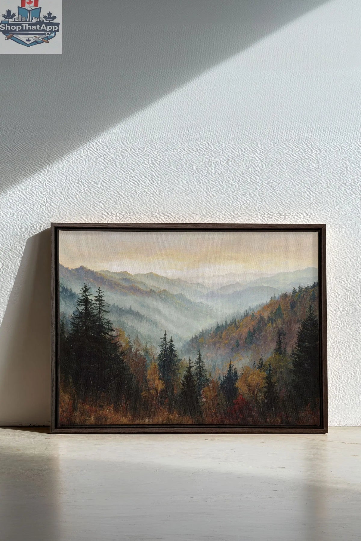 MOUNTAIN MORNING II Stretched Canvas Artwork - Shopthatapp.ca