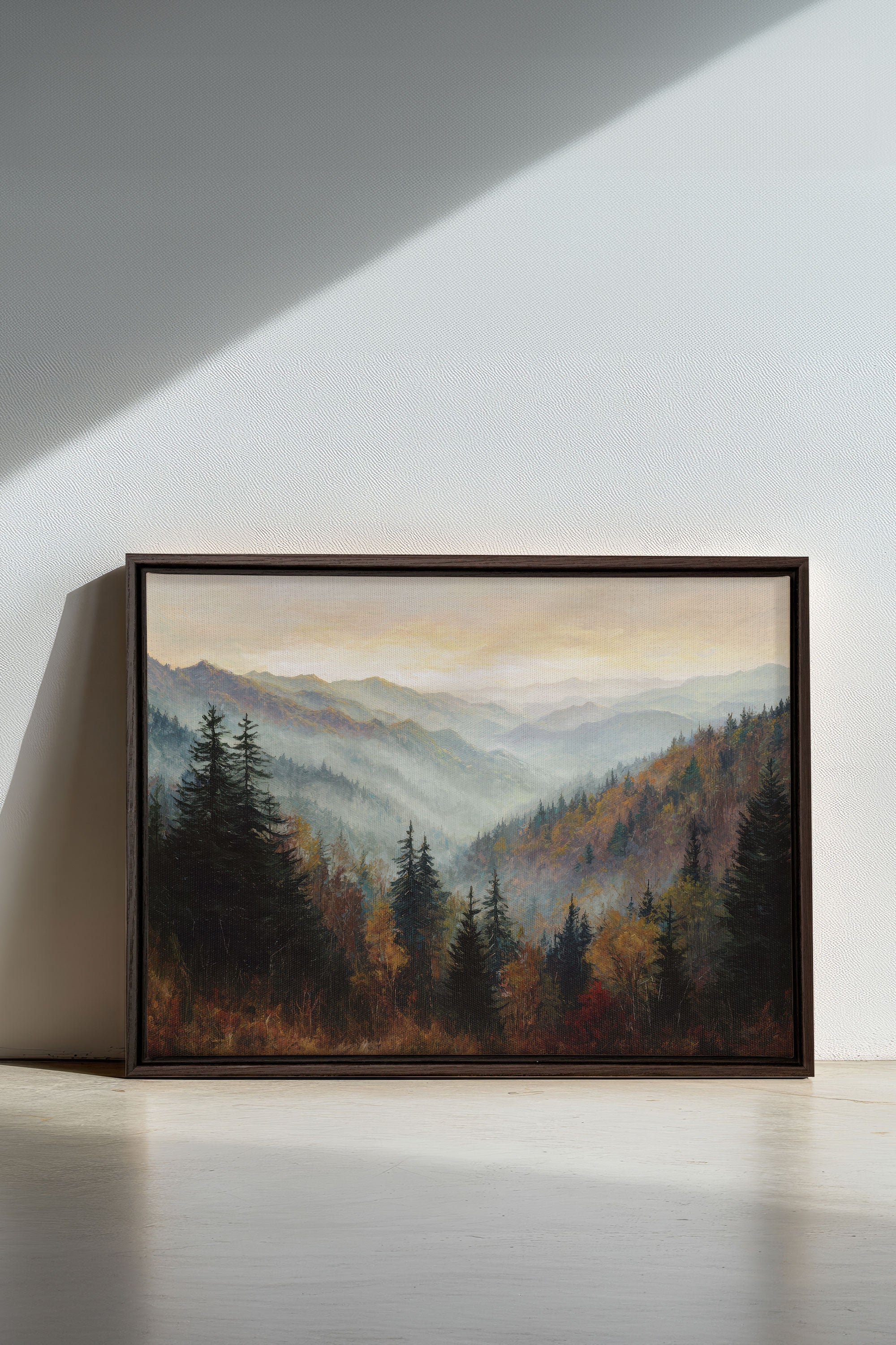 MOUNTAIN MORNING II Stretched Canvas Artwork