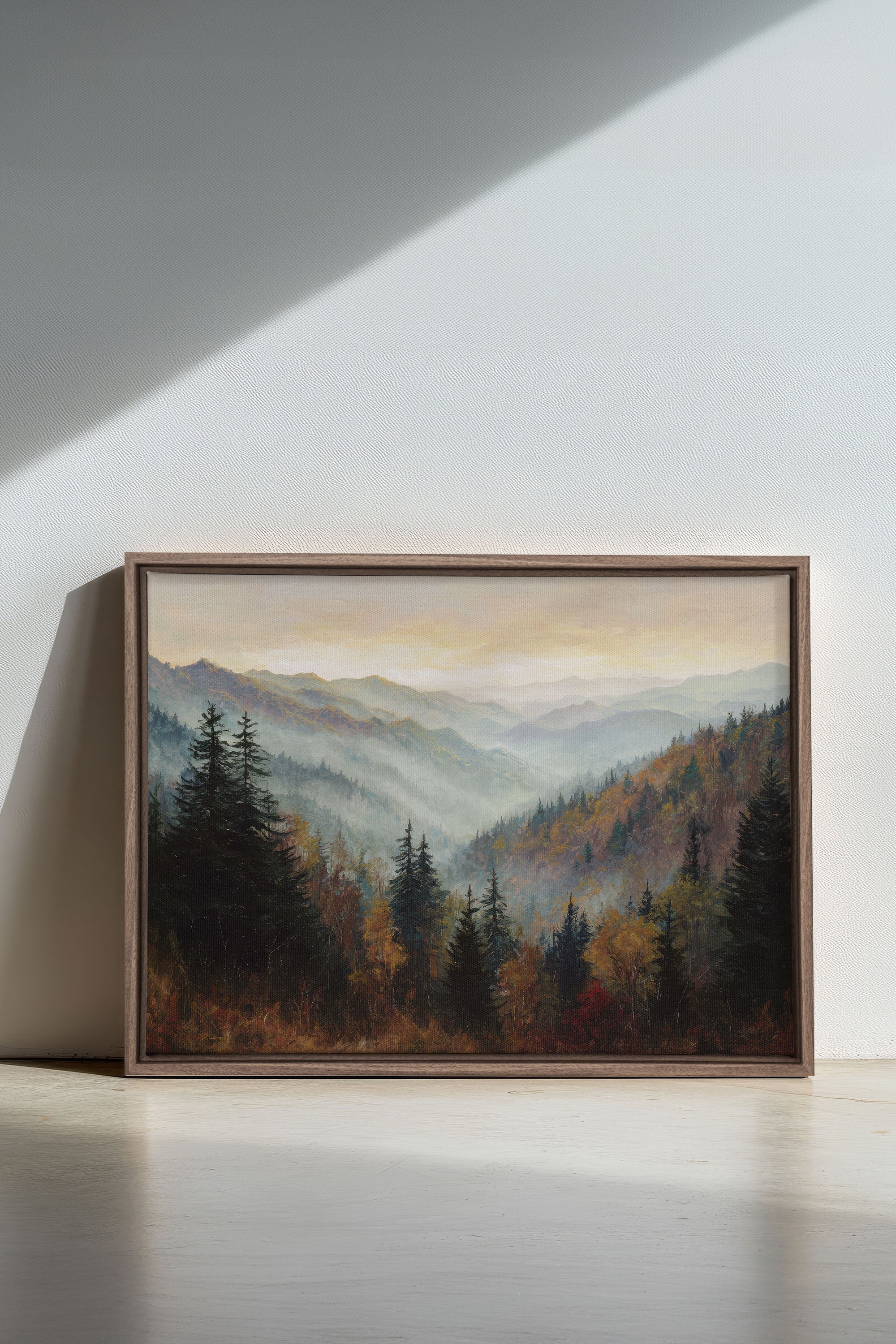MOUNTAIN MORNING II Stretched Canvas Artwork