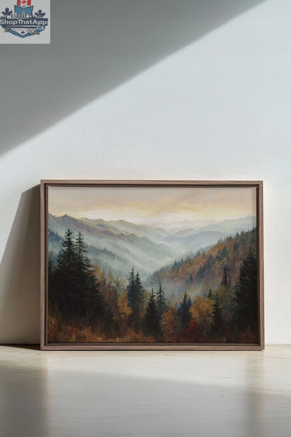 MOUNTAIN MORNING II Stretched Canvas Artwork - Shopthatapp.ca