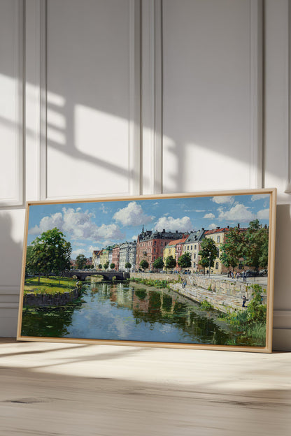 Northern Calm Canvas Artwork - Oeuvre sur toile étirée - Shopthatapp.ca