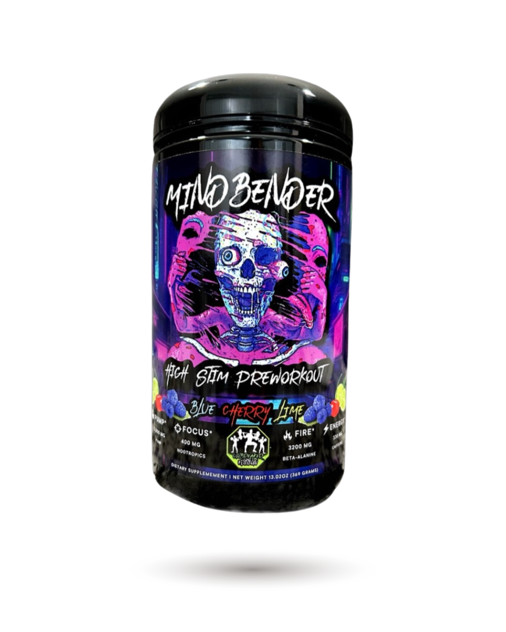 Project M MINDBENDER V5 High Stim Pre-Workout 40/20 Servings - Www.Shopthatapp.ca