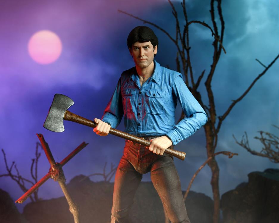 The Evil Dead 40th Anniversary Ultimate Ash Williams Figure (substandard packaging) - Www.Shopthatapp.ca