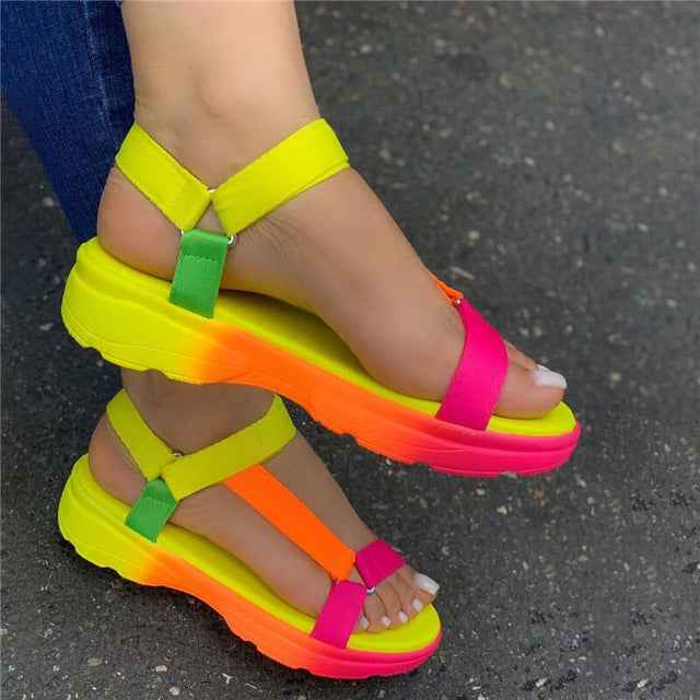 Fashion fish mouth sandals