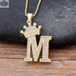 Letter Pendant with Chain - Gold - Shopthatapp.ca