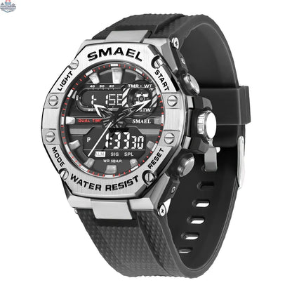 Digital Alloy Electronic Watch Men - Shopthatapp.ca