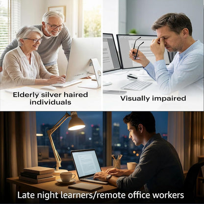 Large Print Backlit Keyboard for Seniors & Visually Impaired--www.Shopthatapp.ca-ebasketonline