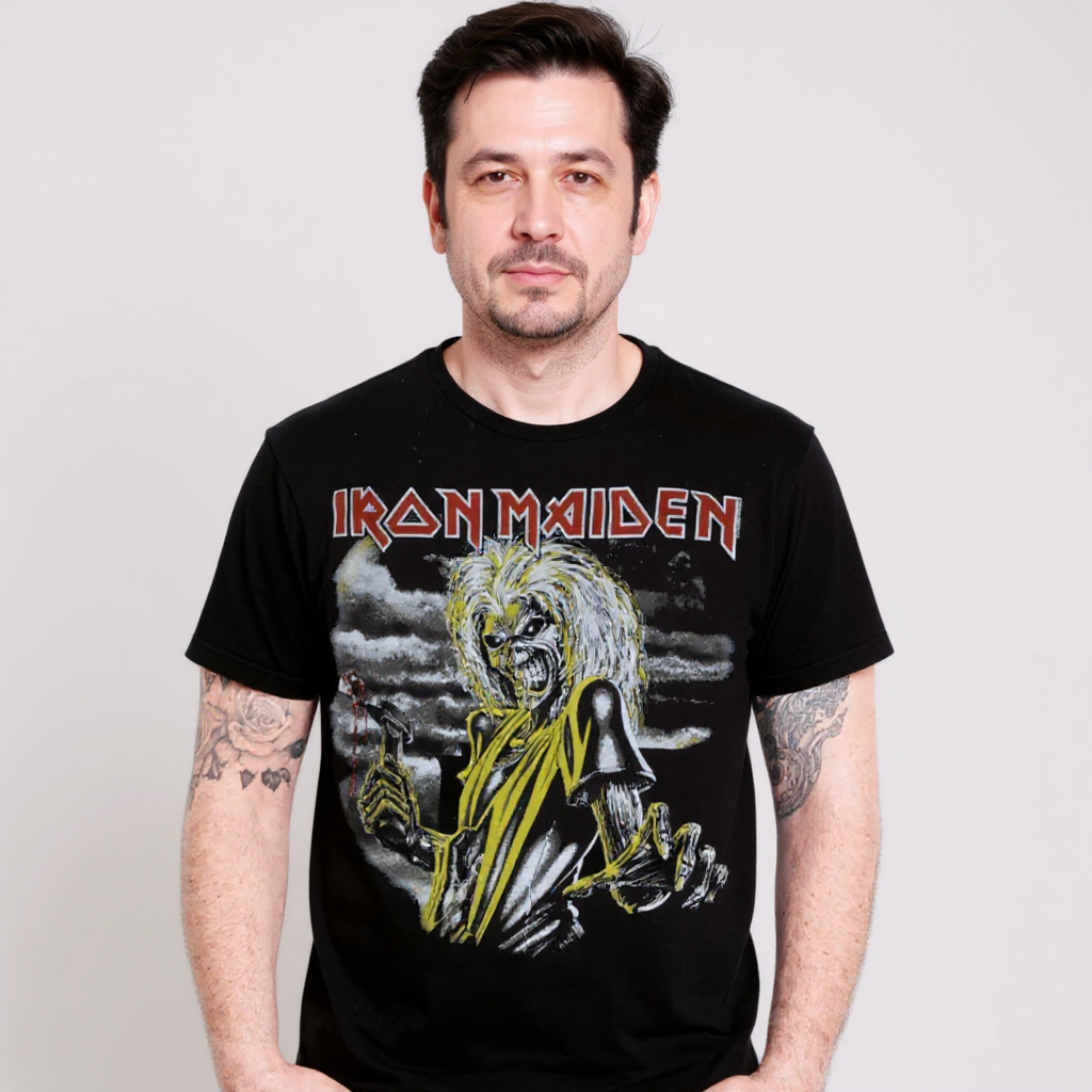 Iron Maiden - Killers Black T-Shirt - Www.Shopthatapp.ca
