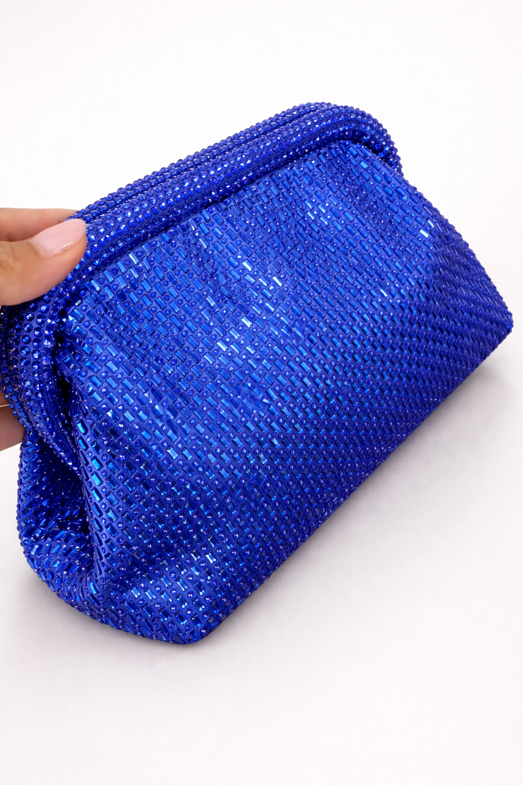 Luxury Blue Clutch Bag - Elevate Your Evening Style