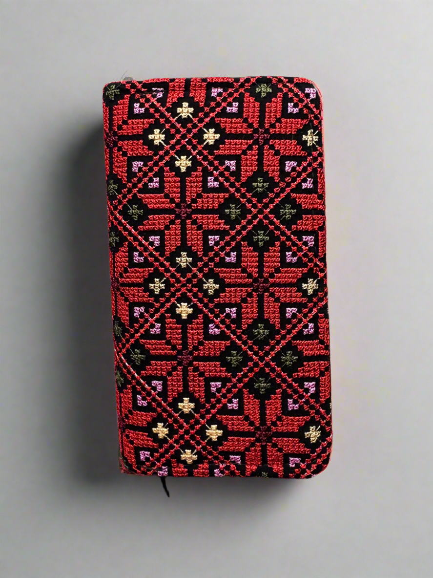 Large Palestinian Wallet – Red, Gold, Watermelon, or Kufiya - Shopthatapp.ca