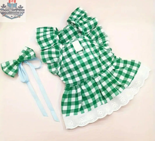 Pawrock Dress – Dog Dress with Bow - Shopthatapp.ca
