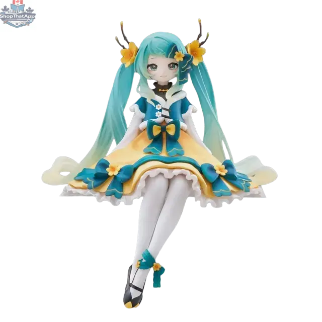 Hatsune Miku noodle stopper figure by Hawk Collectibles, Chinese New Year 2025 version, featuring vibrant anime character design.