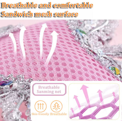 Crystal Dog Harness and Leash Set - Luxury Lace Designer Pet Wear - Shopthatapp.ca