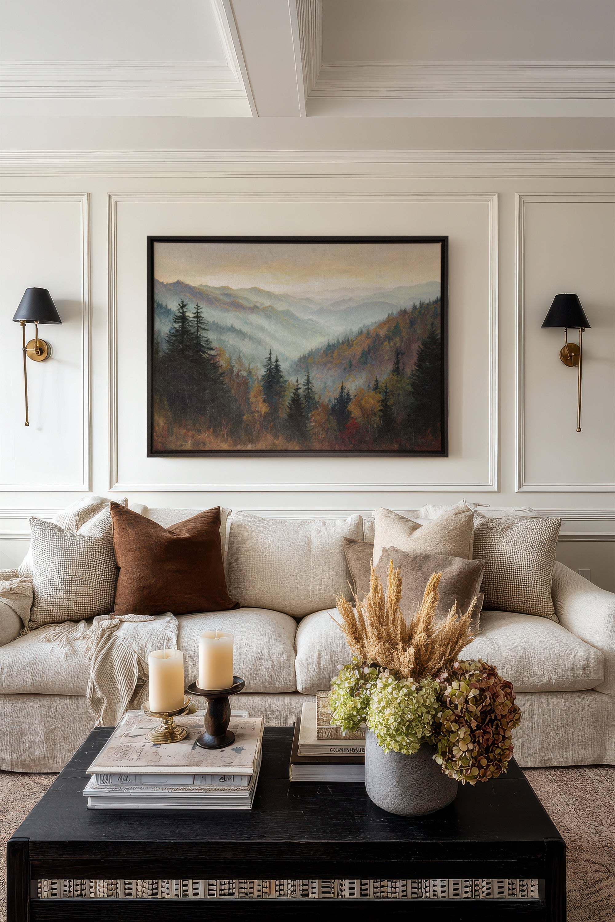 MOUNTAIN MORNING II Stretched Canvas Artwork