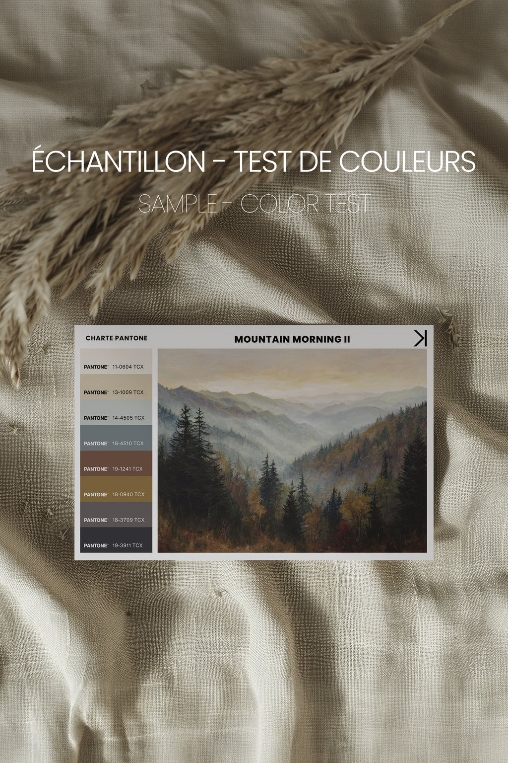 MOUNTAIN MORNING II Stretched Canvas Artwork