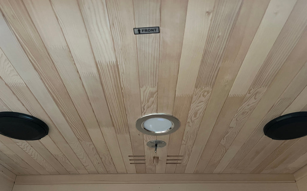 Blisspod | Vienna | Far Infrared Sauna Canadian Hemlock Very Low EMF Sauna, 4 Heaters – 2 Persons - Www.Shopthatapp.ca