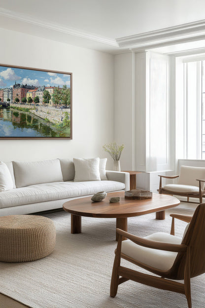 Northern Calm Canvas Artwork - Oeuvre sur toile étirée - Shopthatapp.ca