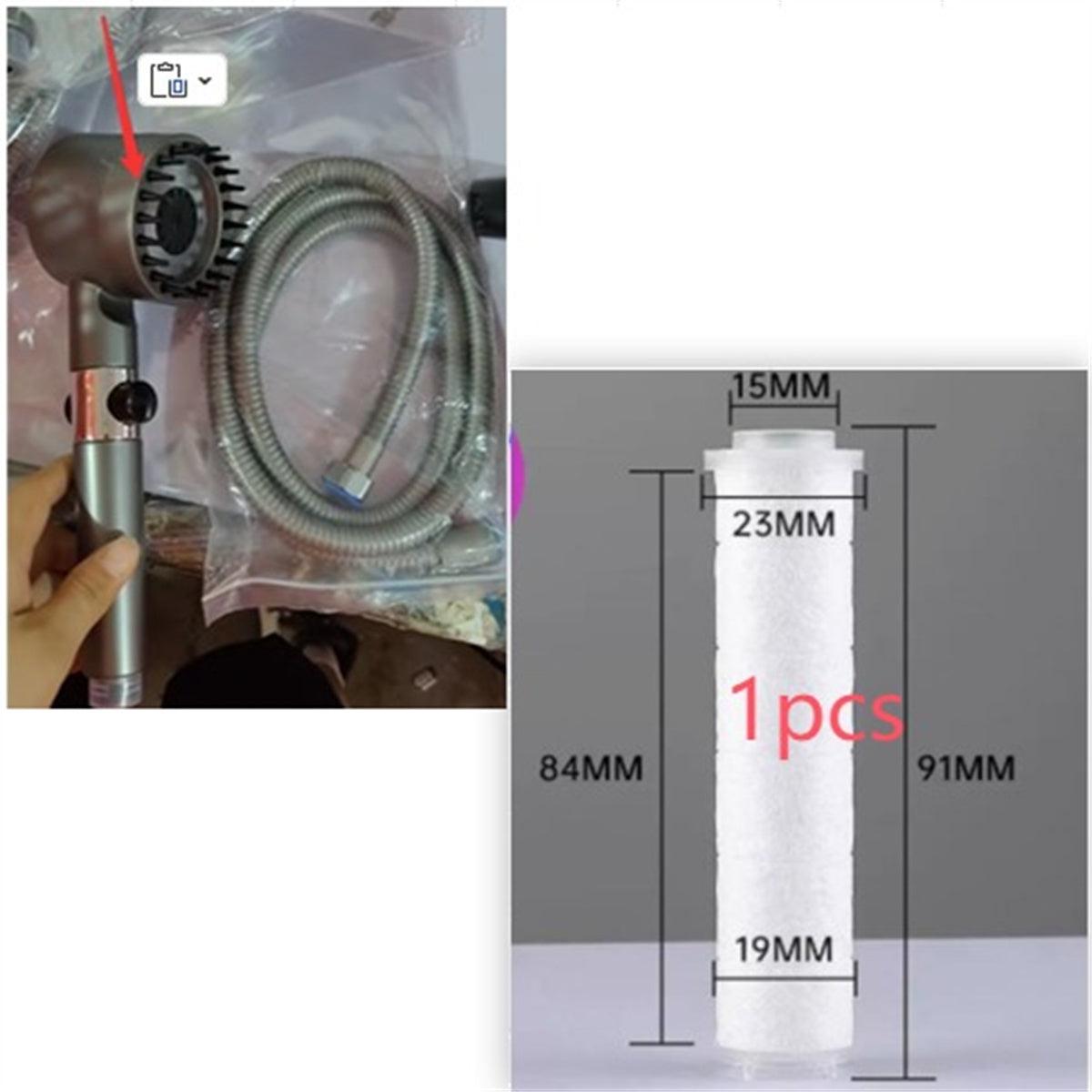 3 Modes High Pressure Shower Head for a Luxurious Shower Experience - Shopthatapp.ca