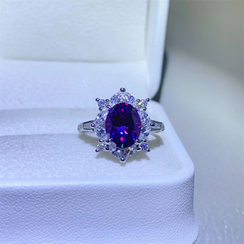 2 Carat Moissanite Ring in 925 Sterling Silver - Shopthatapp.ca
