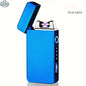 777tech plasma rechargeable electric lighter with metal double arc design, LED display, touch sensor, windproof and flameless.