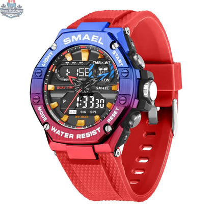 Digital Alloy Electronic Watch Men - Shopthatapp.ca