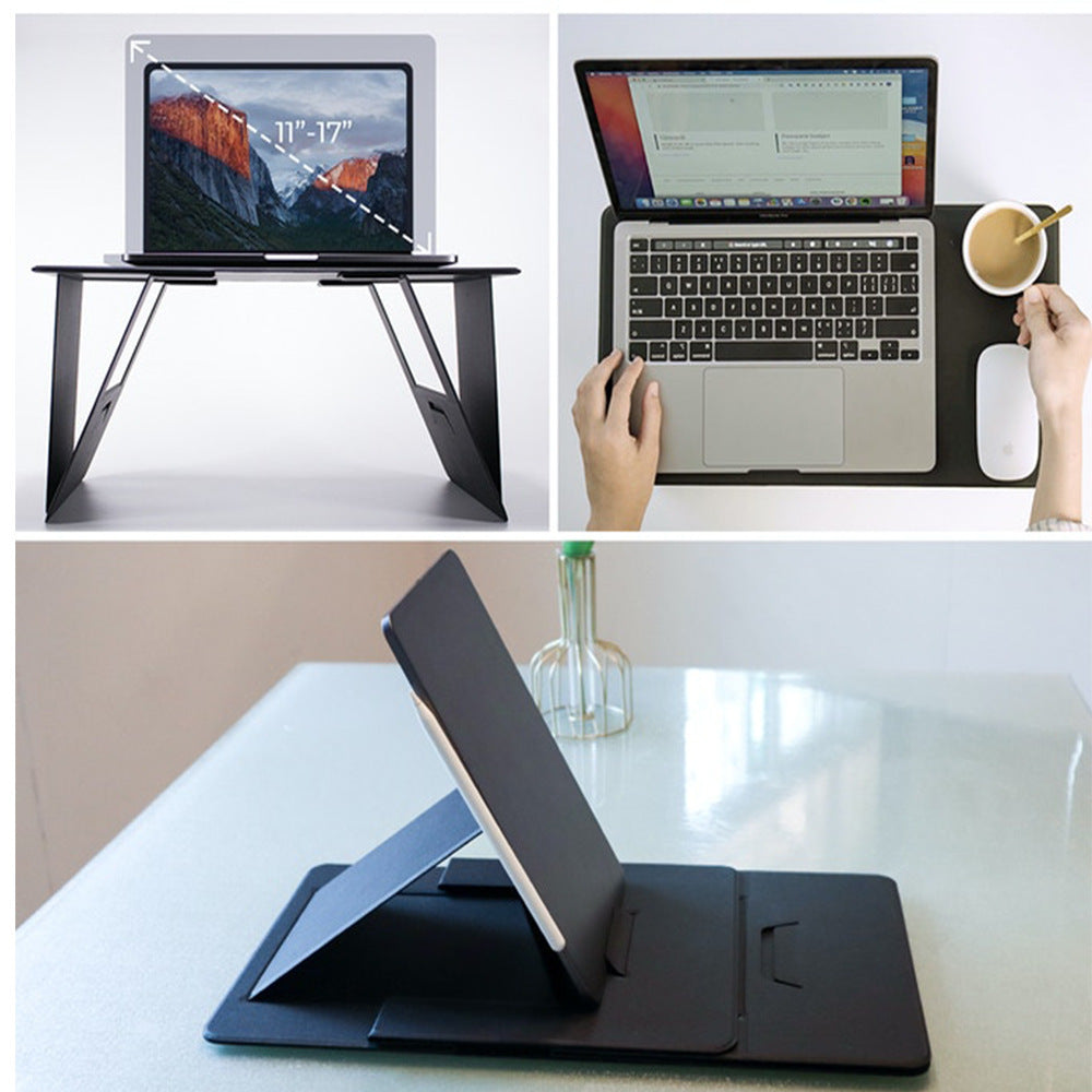 Foldable Laptop Stand for Books and Desktops