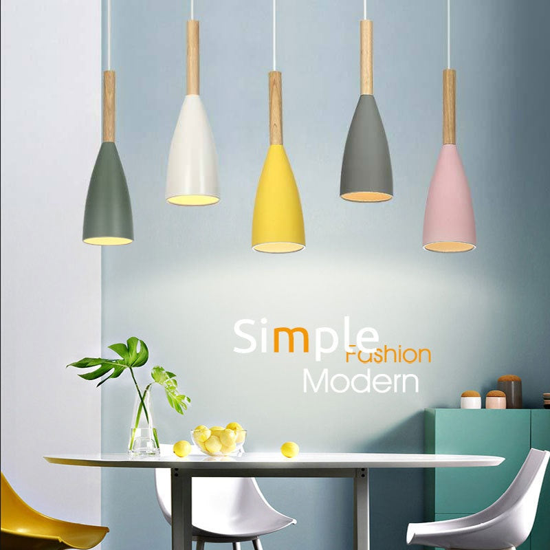 Nordic Modern Restaurant Bar Simple Chandelier