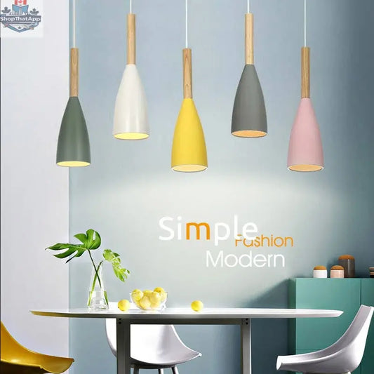 Nordic Modern Restaurant Bar Simple Chandelier - Shopthatapp.ca