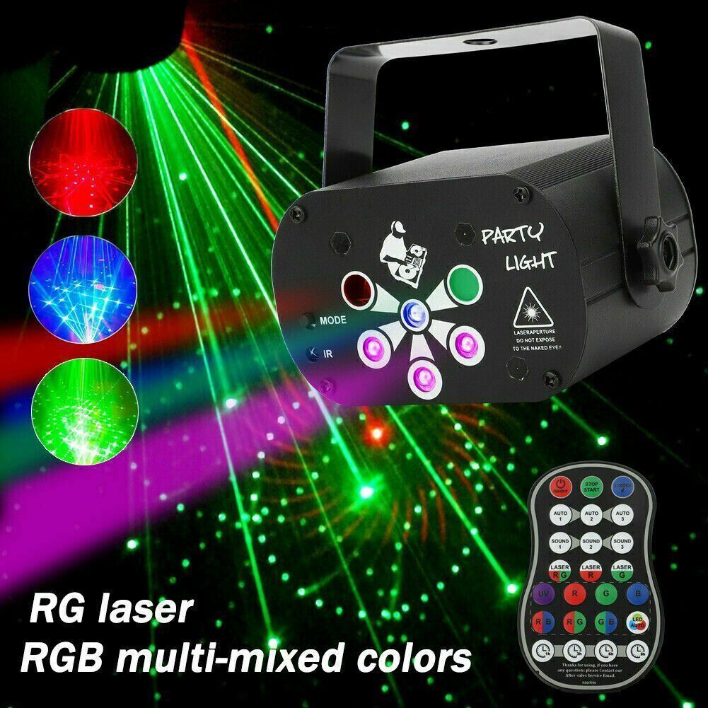 480 Pattern LED RGB Disco Party Light for DJ Club and Stage Projector - Shopthatapp.ca