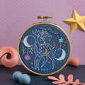 Hawthorn Handmade - Celestial Deer Mini Embroidery Kit - Shopthatapp.ca