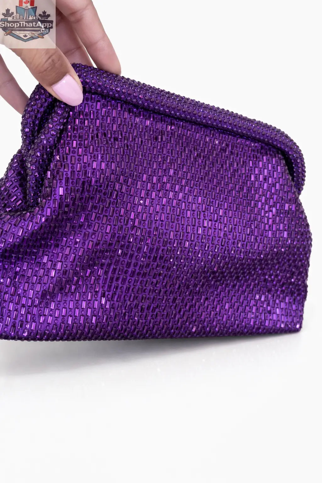 Elevate Your Style with the Purple Evening Clutch - Shopthatapp.ca