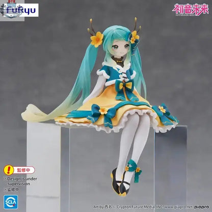 Hatsune Miku Noodle Stopper anime figure by Hawk Collectibles, Chinese New Year 2025 edition, detailed colorful character display