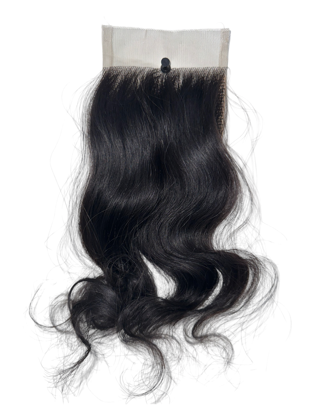 Wavy hair closure