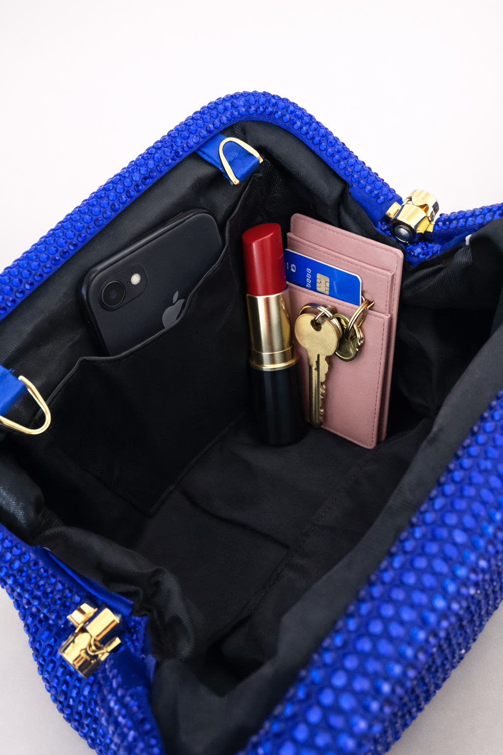 Luxury Blue Clutch Bag - Elevate Your Evening Style