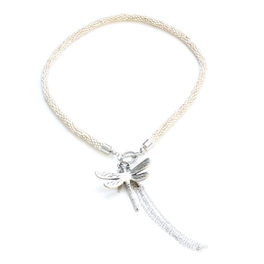 Short Dragonfly Necklace - Shopthatapp.ca