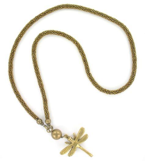 Long Dragonfly Necklace - Shopthatapp.ca