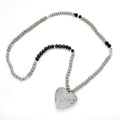 Chunky Wooden Heart Necklace - Shopthatapp.ca