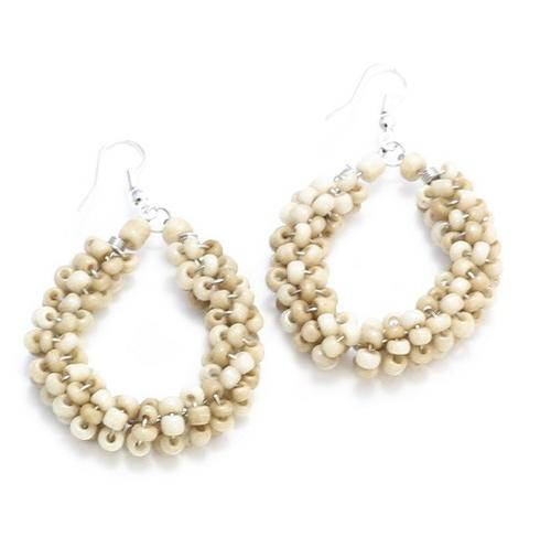 Beaded Loop Earrings - Shopthatapp.ca